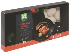 Cá viên nhân trứng cá SG Food hộp 250g