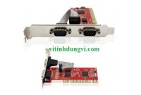 Cạc chuyển đổi PCI to 2 com Unitek Y-7503 (Y7503)