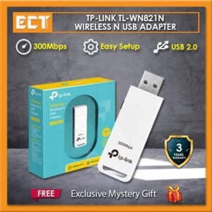 TP-Link 300Mbps Wireless N USB Adapter TL-WN821N