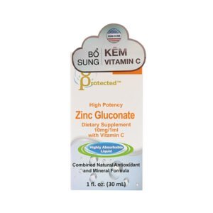 Cải thiện biếng ăn, tăng cường miễn dịch Bprotected Zinc Gluconate