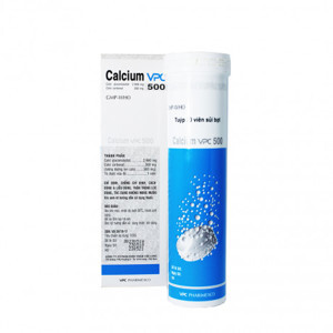 Calcium VPC 500mg Tuýt 20 viên