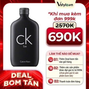 Nước hoa Calvin Klein Be 200ml cho nam (Eau De Toilette)