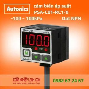 Cảm biến áp suất Autonics PSA-C01-RC1/8