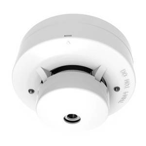 Cảm biến báo khói có dây tích hợp còi Hikvision DS-PDSMK-4BAR