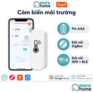 Cảm biến nhiệt độ Tuya Zigbee