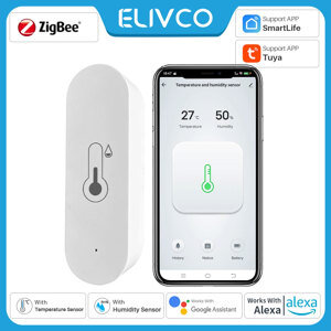 Cảm biến nhiệt độ Tuya Zigbee