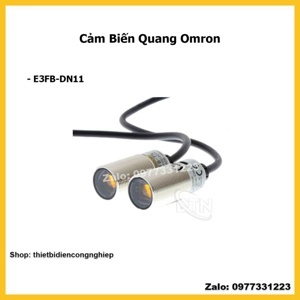 Cảm biến quang Omron E3FB-DN11