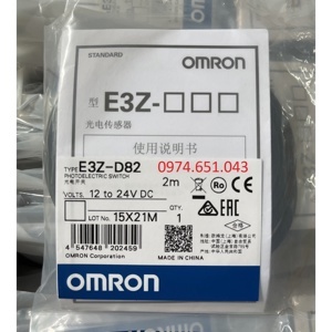 Cảm biến quang Omron E3Z-D82 2M