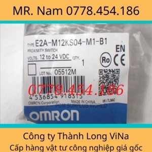 Cảm biến tiệm cận Omron E2A-M12KS04-M1-B1