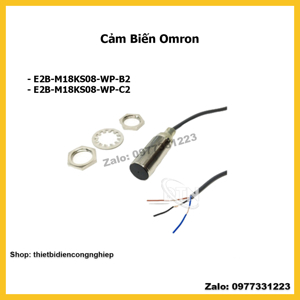 Cảm biến tiệm cận Omron E2B-M18KS08-WP-B2