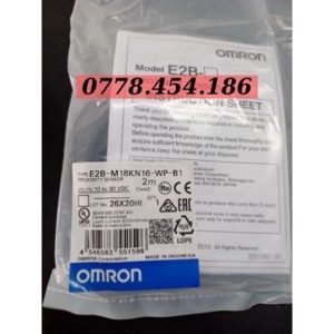 Cảm biến tiệm cận Omron E2B-M18KN16-WP-B1