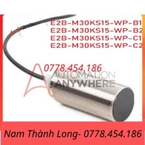 Cảm Biến Tiệm Cận Omron E2B-M30KS15-WP-B1 2M