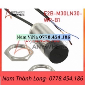 Cảm biến tiệm cận Omron E2B-M30LN30-WP-B1 2M