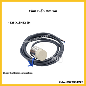 Cảm biến tiệm cận Omron E2E-X18ME2 2M