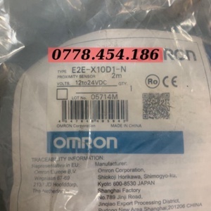 Cảm biến tiệm cận Omron E2E-X10D1-N 2M