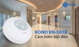 Cảm ứng bật đèn gắn trần Kono KN-S01B