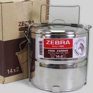 Camen Inox Zebra 14*2 ngăn - 150142