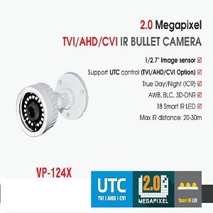 Camera 3in1 Vantech VP-124X - 2MP