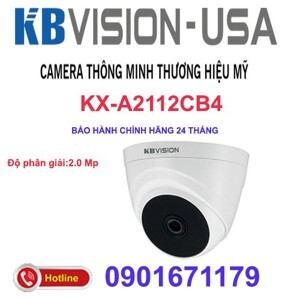 Camera 4in1 Dome Kbvision KX-A2112CB4 - 2MP