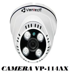 Camera AHD Dome hồng ngoại Vantech VP-114AX - 2MP