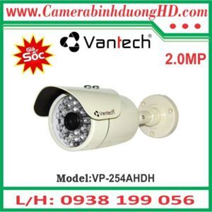 Camera AHD thân hồng ngoại VANTECH VP-254AHDH