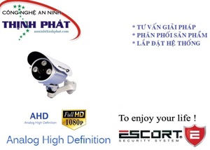 Camera box Escort ESC-405AHD 1.3 - hồng ngoại