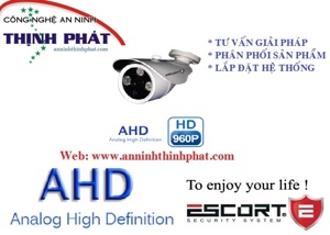 Camera box Escort ESC-702AHD 1.3 - hồng ngoại