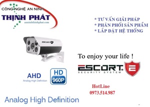 Camera box Escort ESC-803AHD 1.3 - hồng ngoại