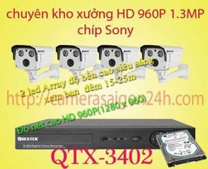 Camera box Questek QTX-3402AHD 1.3 - hồng ngoại