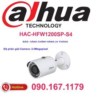 Camera Dahua HAC-HFW1200SP-S4 - 2MP