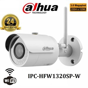 Camera Dahua IP hỗ trợ Wifi 3MP DH-IPC-HFW1320SP-W