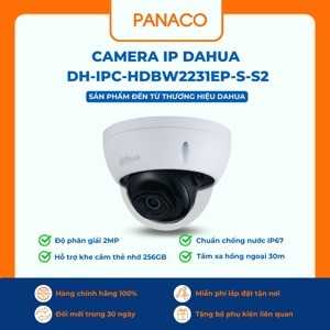 Camera DAHUA IPC-HDBW2231EP-S-S2