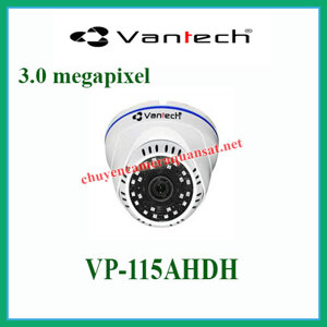 Camera Dome AHD hồng ngoại Vantech VP-115AHDH