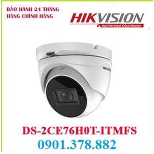 Camera Dome HD-TVI Hikvision DS-2CE76H0T-ITMFS - 5MP