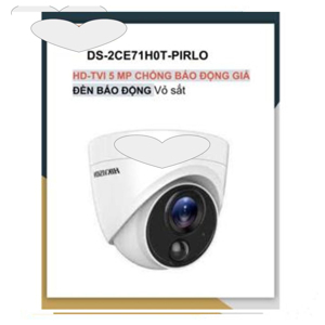 Camera Dome HD-TVI hồng ngoại Hikvision DS-2CE71H0T-PIRLO - 5MP