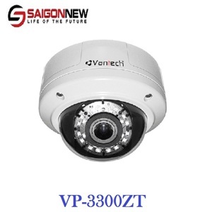 Camera Dome HD-TVI hồng ngoại Vantech VP-3300ZT - 2MP