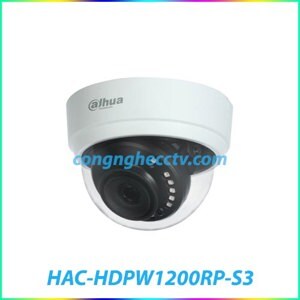 Camera Dome HDCVI Dahua HAC-HDPW1200RP - 2MP