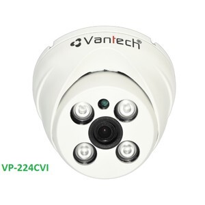 Camera Dome HDCVI hồng ngoại 1.3 Megapixel Vantech VP-224CVI