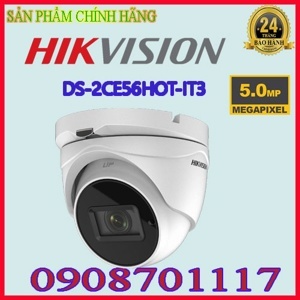 Camera Dome Hikvision DS-2CE56H0T-IT3F