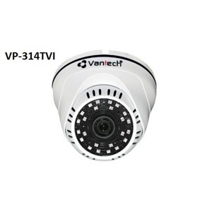 Camera Dome hồng ngoại HDTVI Vantech VP-314TVI - 2.0 Megapixel