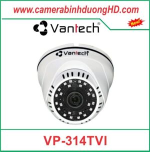 Camera Dome hồng ngoại HDTVI Vantech VP-314TVI - 2.0 Megapixel