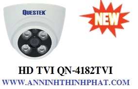 Camera dome Questek QN-4182TVI 1.3 - hồng ngoại