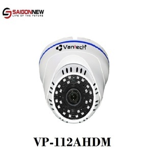 Camera dome Vantech VP-112AHDM 1.0 - hồng ngoại