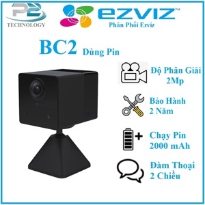 Camera Ezviz BC2 1080P - Sử dụng Pin