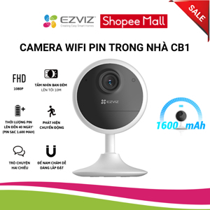 Camera Ezviz CB1 dùng pin  Full HD