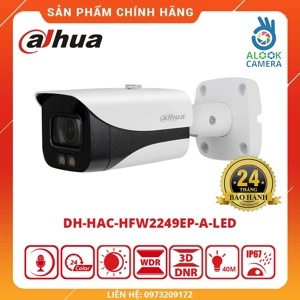 Camera HAC-HFW2249EP-A-LED