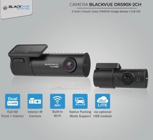 Camera hành trình Blackvue DR590X-2CH (có Wifi – Full HD 30fps)