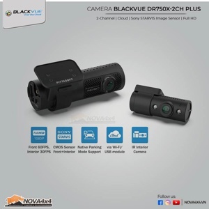 Camera hành trình Blackvue DR750X-2CH Plus