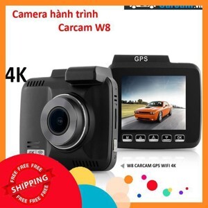 Camera hành trình W8 Carcam 4K Wifi GPS