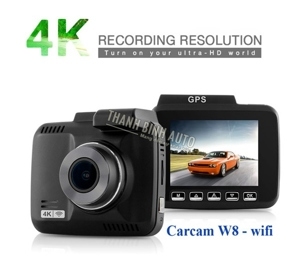 Camera hành trình W8 Carcam 4K Wifi GPS